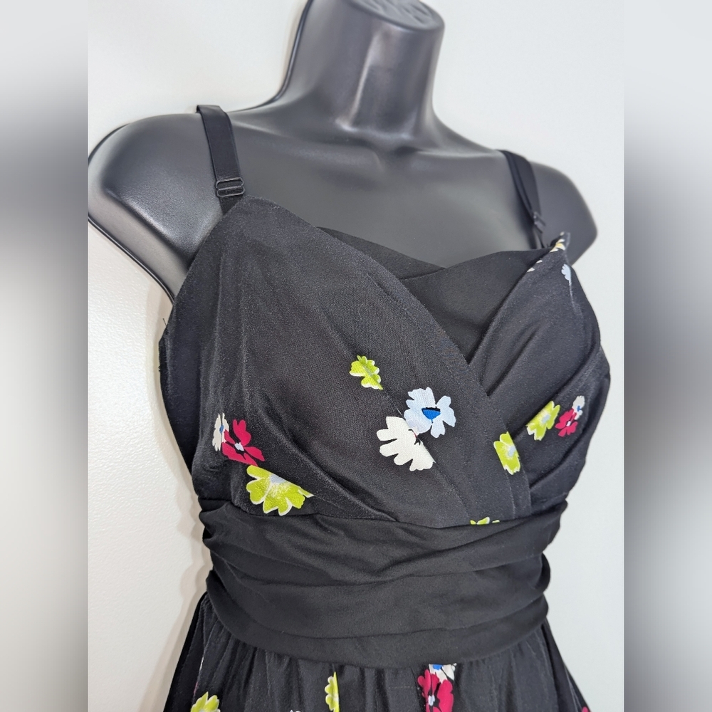 Torrid Floral Party Dress (Torrid 12) - Picture 2 of 14